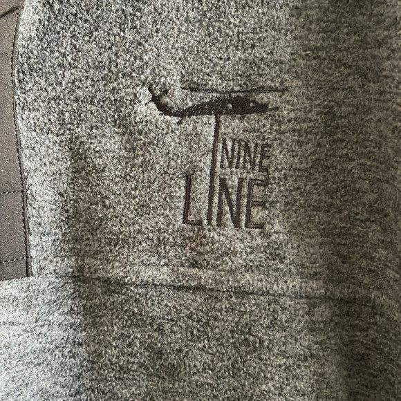 Men's Nine Line Apparel 4 Button Fleece Pullover Size Large | Like new! No flaws - Picture 3 of 8